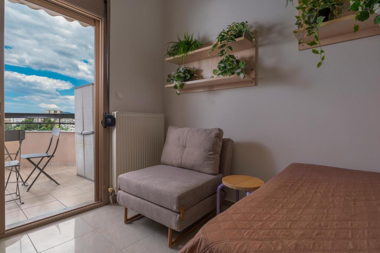 Kosmos Service Apartment Beautiful Studio 1 With Additional Cost Parking Thessaloníki Exteriör bild